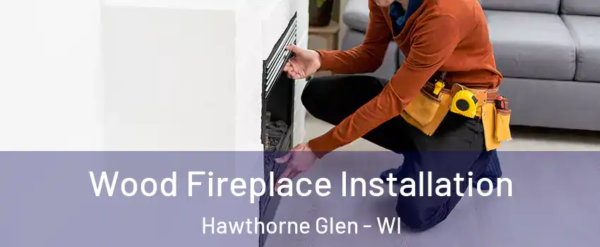 Wood Fireplace Installation Hawthorne Glen - WI