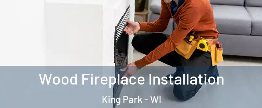 Wood Fireplace Installation King Park - WI