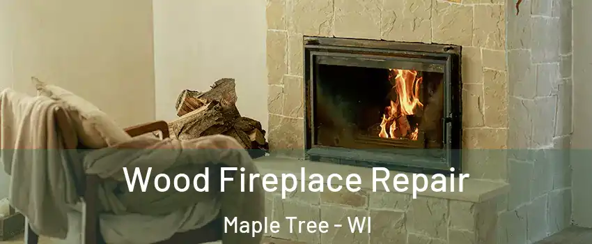 Wood Fireplace Repair Maple Tree - WI