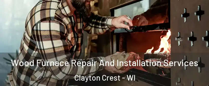 Wood Furnace Repair And Installation Services Clayton Crest - WI