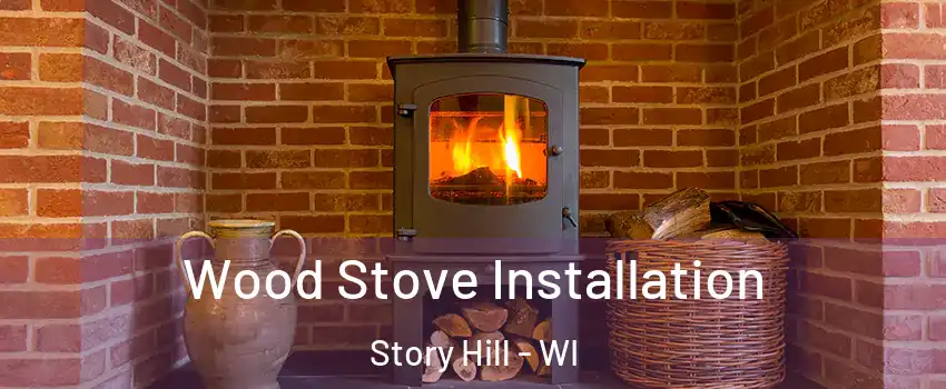 Wood Stove Installation Story Hill - WI